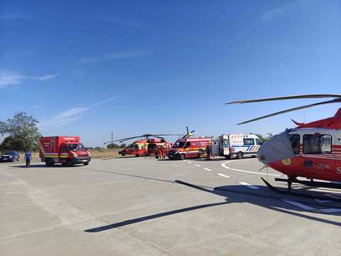 Navă lovită de dronă în Marea Neagră – Spitalul Judeţean Constanţa: Trei marinari rămân în continuare sub monitorizare, iar ceilalţi opt au fost evaluaţi, fără a fi necesară internarea