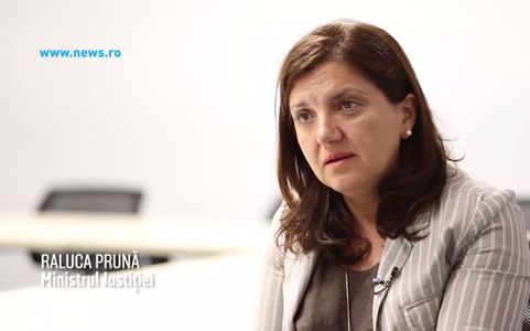 Raluca Prună, la final de mandat: Am două mari regrete - pachetul de legi privind sistemul judiciar, care nu a trecut de Parlament, şi condiţiile din penitenciare