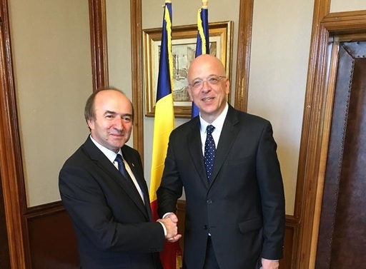 Ambasadorul Germaniei a avut o întâlnire cu Tudorel Toader; discuţia a vizat reformele în justiţie şi întărirea statului de drept