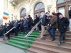 Proteste ale magistraţilor constănţeni pentru a doua zi la rând: Dacă modificările vor fi adoptate, siguranţa cetăţenilor nu va mai exista