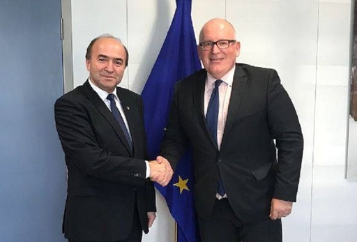 Întâlnire Toader-Timmermans pe tema legilor Justiţiei