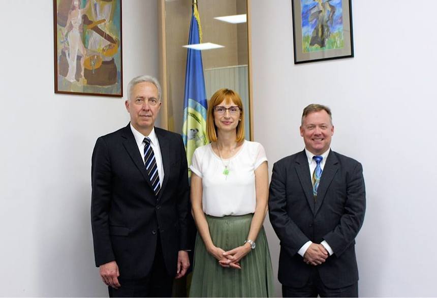 Ambasadorul SUA Hans Klemm s-a întâlnit cu procurorul şef interimar al DNA, Anca Jurma, asigurând-o de sprijinul ambasadei