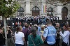 Protest al magistraţilor în faţa Curţii de Apel Bucureşti, faţă de modificările legilor justiţiei. Lazăr: Tânăra magistratură a ajuns la maturitatea şi profesionalismul care-i permit să reziste la presiuni. Replica ministrului Justiţiei - VIDEO