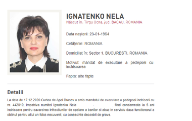 Încă o persoană condamnată în Dosarul Ferma Băneasa, alături de Remus Truică şi de prinţul Paul, Nela Ignatenko, dată în urmărire. Ce a postat aceasta pe Facebook vineri dimineaţă