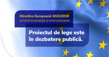 Ministerul Justiţiei anunţă că proiectul de lege în domeniul prevenţiei şi restructurării de business este încă în dezbatere publică - DOCUMENT