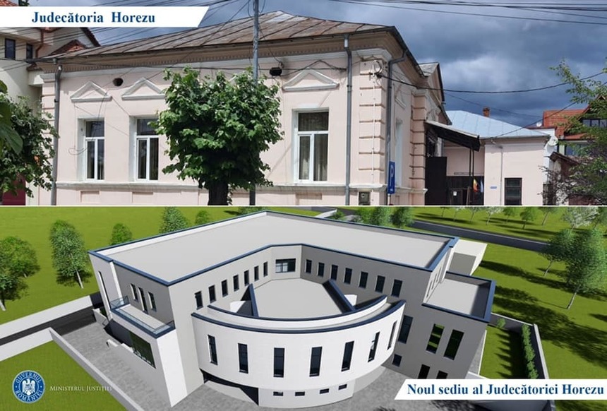 Ministerul Justiţiei a semnat contractele de lucrări pentru construirea judecătoriilor Costeşti şi Horezu/ Cele două instanţe funcţionează în clădiri care nu au mai putut fi reabilitate din cauza uzurii accentuate 