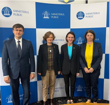 Procurorul general Gabriela Scutea, discuţii cu şefa Procuraturii Anticorupţie a Republicii Moldova, Veronica Dragalin/ Experienţa procurorilor români privind criteriile de definire a competenţei pentru marea corupţie, printre temele abordate