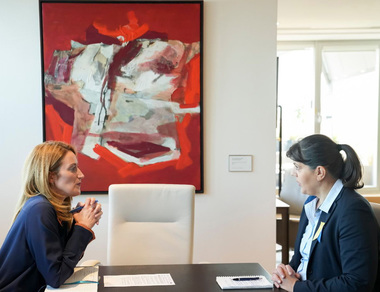 Întâlnire între Roberta Metsola şi Laura Kovesi – Cele două au discutat despre rolul Parchetului European în asigurarea respectării depline a sancţiunilor legate de invazia Rusiei 