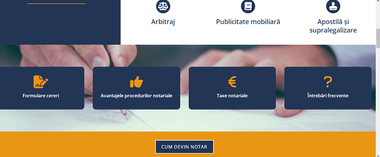 Modalitatea de calcul a impozitului pe venitul realizat din tranzacţii imobiliare în 2023, în noua versiune a paginii de internet a Camerei Notarilor Publici Bucureşti