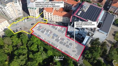 UPDATE - Primăria Timişoara dă în judecată o firmă pentru folosirea ilegală a unui spaţiu din oraş şi cere despăgubiri de 11 milioane lei / Fritz: Recuperăm prejudiciul pentru Parcarea Bega / Reacţia companiei 