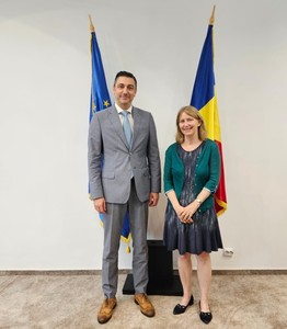 Procurorul General Alex Florenţa, întâlnire cu Ambasadorul SUA în România, Kathleen Kavalec / Discuţii privind problemele actuale cu care se confruntă sistemul judiciar şi măsurile Ministerului Public pentru eficientizarea activităţii