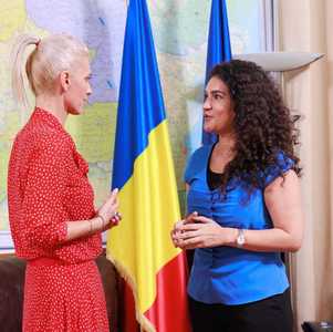 Alina Gorghiu, discuţii cu şefa reprezentanţei Comisiei Europene în România despre legea pensiilor speciale şi atingerea ţintelor din PNRR