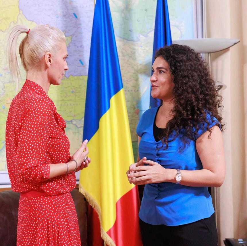 Alina Gorghiu, discuţii cu şefa reprezentanţei Comisiei Europene în România despre legea pensiilor speciale şi atingerea ţintelor din PNRR