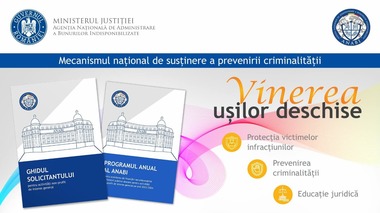 Ministerul Justiţiei: Vor fi acordate granturi către organizaţiile neguvernamentale, pentru a ajuta victimele şi persoanele aflate în situaţii de risc sau vulnerabilitate la criminalitate