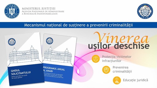 Ministerul Justiţiei: Vor fi acordate granturi către organizaţiile neguvernamentale, pentru a ajuta victimele şi persoanele aflate în situaţii de risc sau vulnerabilitate la criminalitate
