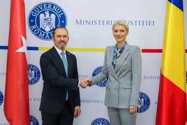 Alina Gorghiu, discuţii cu ambasadorul Turciei în România despre digitalizare şi cooperare în materie penală