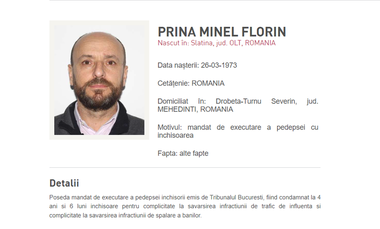 Gorghiu: De la începutul anului am adus peste 700 de fugari / Minel Florin Prina va ajunge săptămâna viitoare în România

