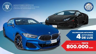 Agenţia Naţională de Administrare a Bunurilor Indisponibilizate a fost sesizată cu valorificarea anticipată a unor bunuri mobile sechestrate în valoare totală de 805.198 euro