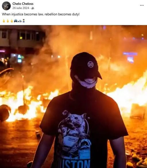 Un bărbat acuzat că a făcut, pe o platformă de socializare, propagandă fascistă, antisemită şi în favoarea unor persoane vinovate de genocid şi că a incitat la ură sau discriminare a fost reţinut şi ulterior pus sub control judiciar