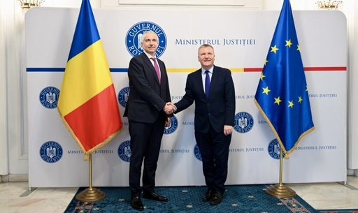 Ministrul Justiţiei, Radu Marinescu, discuţii cu Michael McGrath, Comisarul European pentru democraţie, justiţie, stat de drept şi protecţia consumatorilor, despre progresele înregistrate de România în contextul Raportului privind Statul de Drept