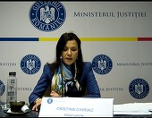 Cristina Chiriac, propusă procuror general: Observaţiile din avizul negativ al Secţiei pentru procurori nu sunt expresia unei lipse de viziune, ci a unei diferenţe între modul în care aceasta a fost percepută şi modul în care a fost exprimată - VIDEO

