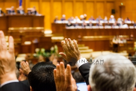 Deputaţii au amânat dezbaterea şi votarea Legii defăimării, după dispute procedurale