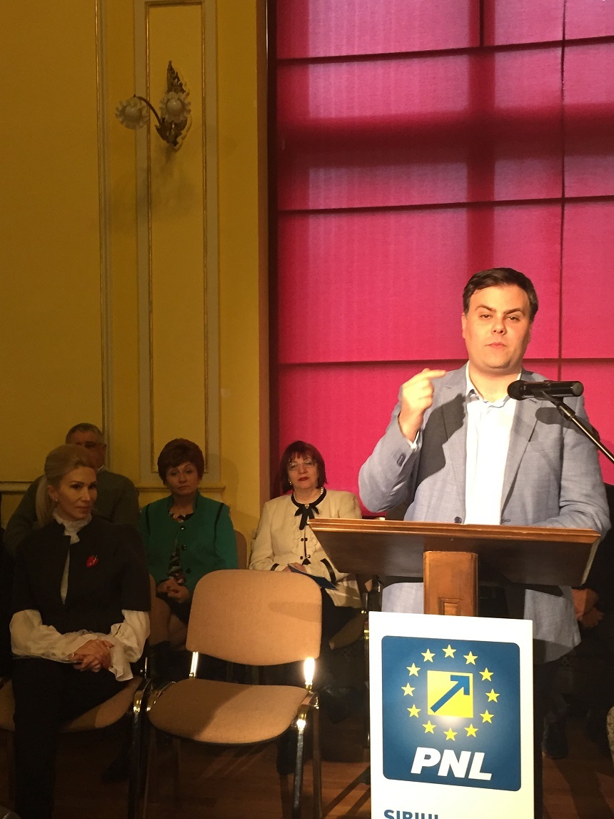 Turcan, la lansarea candidatului PNL pentru Primăria Sibiu: Poate fi un demn continuator al proiectelor lui Iohannis