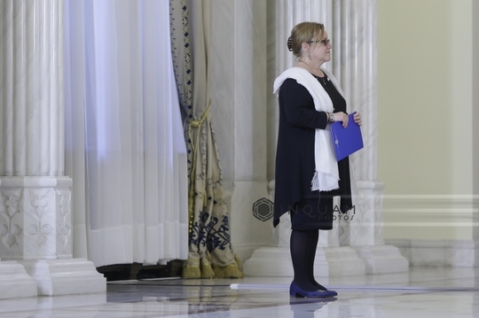 Corina Şuteu a depus jurământul ca ministru al Culturii. Iohannis: E nevoie de reformă, nu de reformită sau impunere cu cizma (FOTO: Inquam Photos / Octav Ganea)