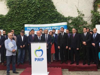 REPORTAJ: PMP şi-a lansat candidaţii la Capitală. Băsescu: Ei sunt încă şase Băsescu. VIDEO