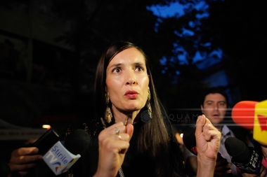 Clotilde Armand a depus o nouă contestaţie la Biroul Electoral al Sectorului 1, cu o cerere de intervenţie în interes propriu