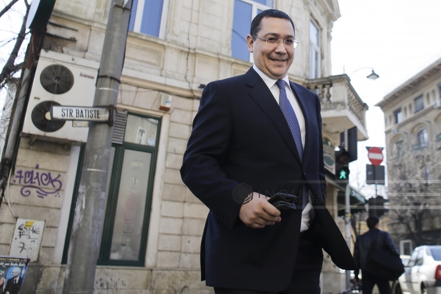 Ponta: Îmi depun candidatura pentru şefia Camerei doar dacă Dragnea mă susţine