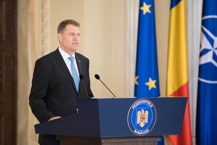 Iohannis: România îşi asumă în continuare să fie un furnizor de securitate în regiune şi un aliat predictibil în NATO. VIDEO
