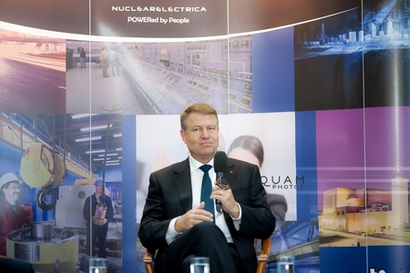 Iohannis: Este un atu important că România are un ciclu nuclear complet. Acest avantaj este semnificativ si trebuie păstrat. FOTO
