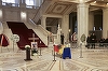 Sicriul cu trupul neînsufleţit al lui Radu Câmpeanu, depus la Senat; Tăriceanu: A reaprins flacăra PNL şi a liberalismului. VIDEO