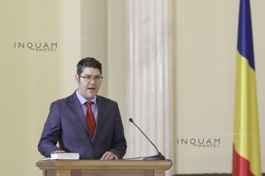 Dragoş Cristian Dinu a depus jurământul ca ministru al Fondurilor Europene