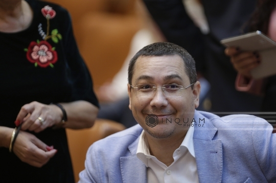 Victor Ponta are asigurat un nou mandat de deputat de Gorj (FOTO: Inquam Photos/ George Călin)