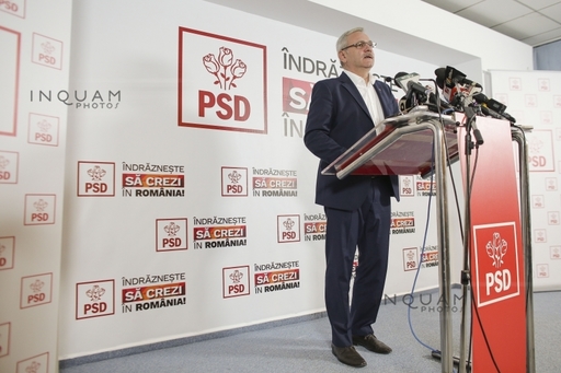 Dragnea: PSD a câştigat fără echivoc şi fără dubiu alegerile; românii nu au votat pentru guvern tehnocrat sau liberal