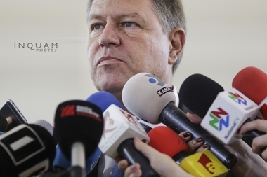 Iohannis, despre înregistrările lui Băsescu: Le-a auzit cineva? Dacă le are, să le dea procurorilor