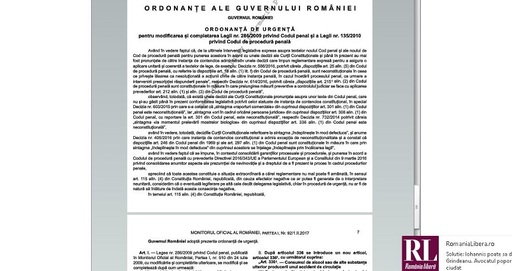 Fostul preşedinte Emil Constantinescu solicită coaliţiei PSD-ALDE să abroge ordonanţa privind codurile din justiţie