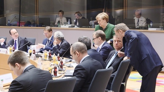 Iohannis: Am avut acelaşi punct de vedere cu Grindeanu privind UE. Parlamentul vrea să se pună în scenă, chit că nu e treaba lui