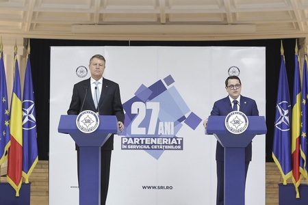 Iohannis: Am cerut SRI echilibru şi echidistanţă necondiţionate şi aprofundarea parteneriatului cu societatea civilă