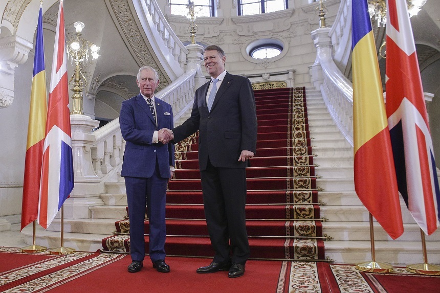 Preşedintele Klaus Iohannis l-a primit la Palatul Cotroceni pe Prinţul Charles. VIDEO. FOTO