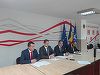 Comisarul şef al Gărzii Naţionale de Mediu, Bogdan Trif, preşedinte interimar al PSD Sibiu; fosta conducere, din care a făcut parte Ioan Cindrea, înlocuită după 20 ani