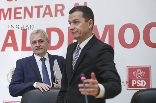 Grindeanu şi Dragnea au avut o nouă întrevedere la sediul din Băneasa al PSD. Premierul a refuzat să demisioneze şi a plecat la Palatul Victoria - UPDATE