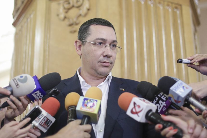 Ponta: Mai mult de 14 parlamentari PSD nu vor vota moţiunea de cenzură. Liviu Dragnea a pierdut puterea