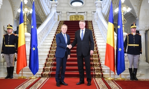 Întâlnire Klaus Iohannis - Donald Tusk, pe tema viitorului Uniunii Europene. Şeful statului susţine ”o formulă de unitate şi coeziune, fără fragmentări în rândul statelor membre”