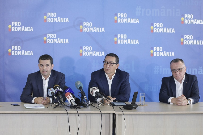Ponta: Dragnea nu mai poate fi preşedinte al Camerei Deputaţilor. Moţiunea de cenzură a PNL nu poate aduce nimic bun României