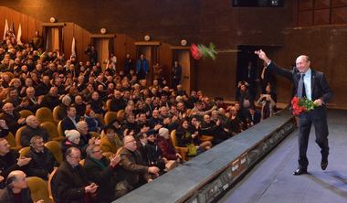Băsescu: Am organizat la Bălţi o dezbatere privind Unirea Republicii Moldova cu România, iar entuziasmul a fost extraordinar