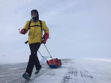 Iohannis îl felicită pe Tiberiu Uşeriu după ce a câştigat a treia oară consecutiv maratonul Arctic Ultra: Tiberiu Uşeriu a demonstrat din nou că este un luptător
