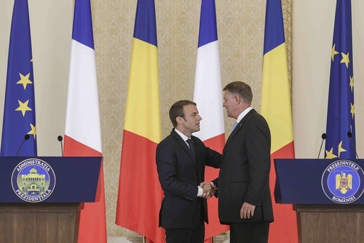 Macron, vorbind despre independenţa magistraţilor: Salut munca preşedintelui român, care nu îşi lasă ţara din mână